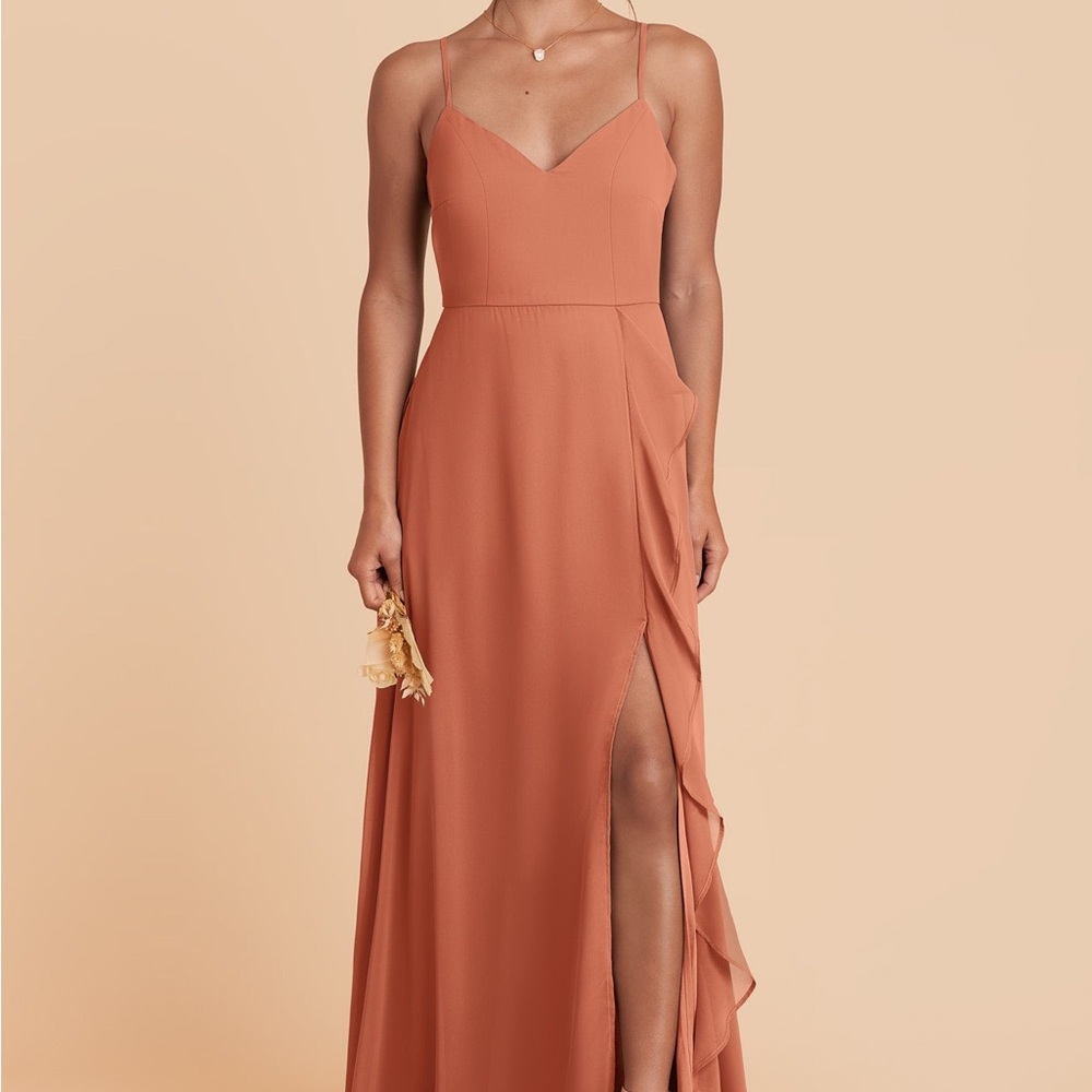 NWOT Birdy Grey Bridesmaid Terracotta Dress Size M with Pockets
